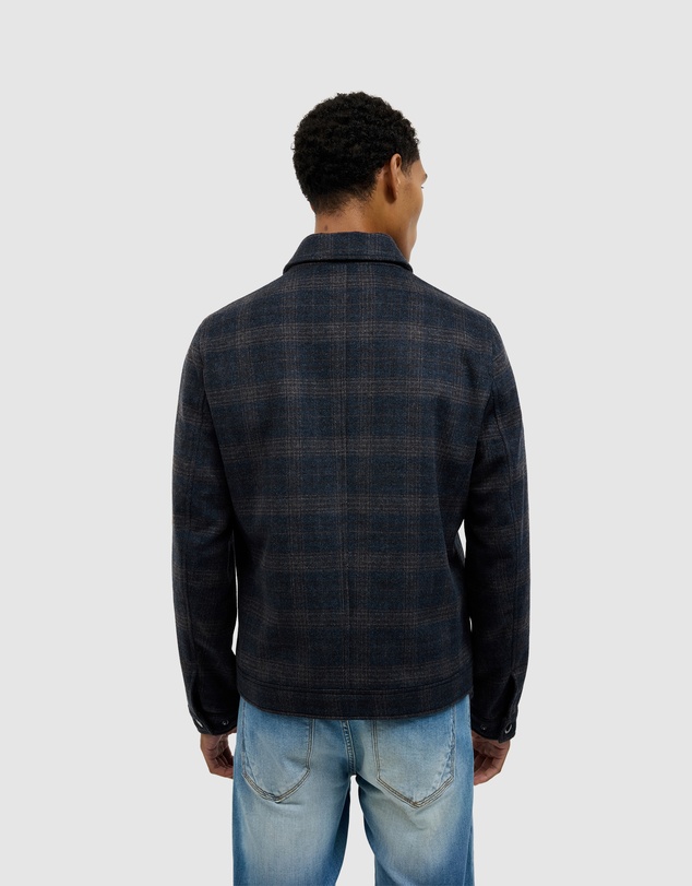 Politix - Stevie Wool Blend Check Jacket