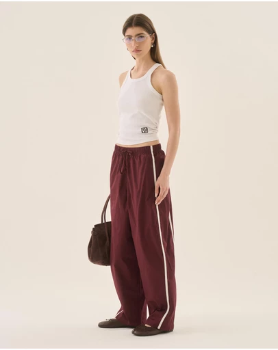 Araminta James - AJ Piping Barrel Pants