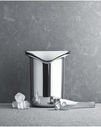 Georg Jensen - Wine & Bar Ice Bucket with Tongs