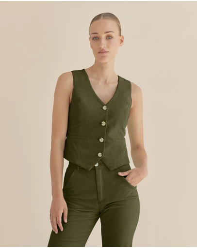 Amelius - Giovanna Corduroy Vest