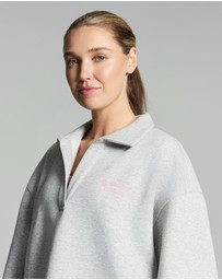 Rockwear - Cosy Fleece Collared Sweat