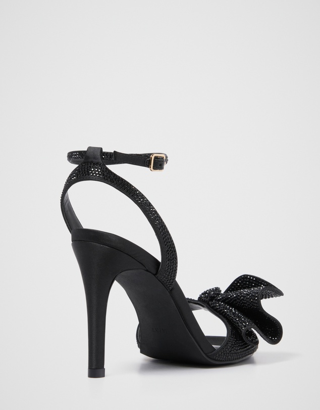 Forever New - Shayla Side Bow Jewelled Heeled Sandals