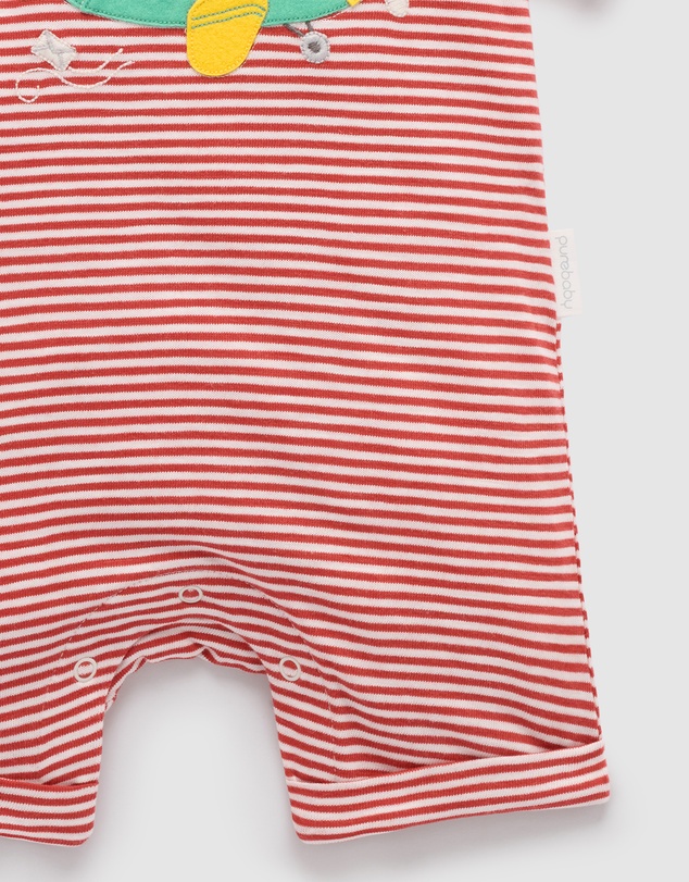 Purebaby - Christmas Airmail Growsuit -Kids-Babies