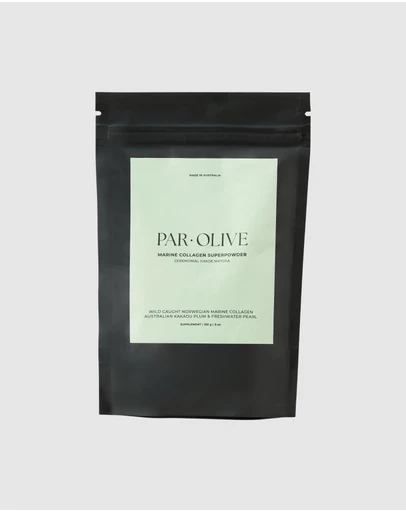 Par Olive - Marine Collagen Superpowder (Ceremonial Grade Matcha) Refill