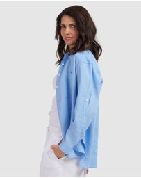 CAMIXA - Luna Oversize Linen Shirt