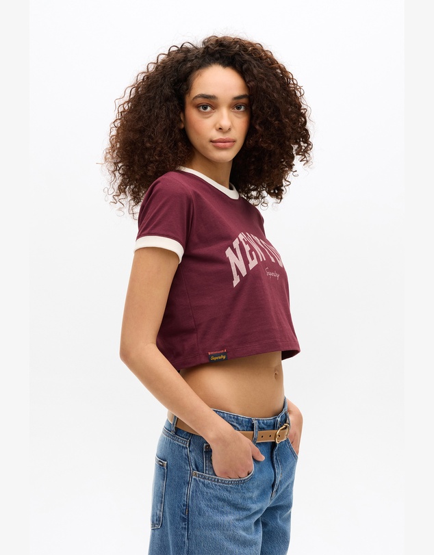 Superdry - Athletic Essentials Ringer Slim Fit Tee