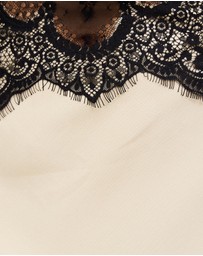 Third Form - Visions Lace Trim Tank Dress