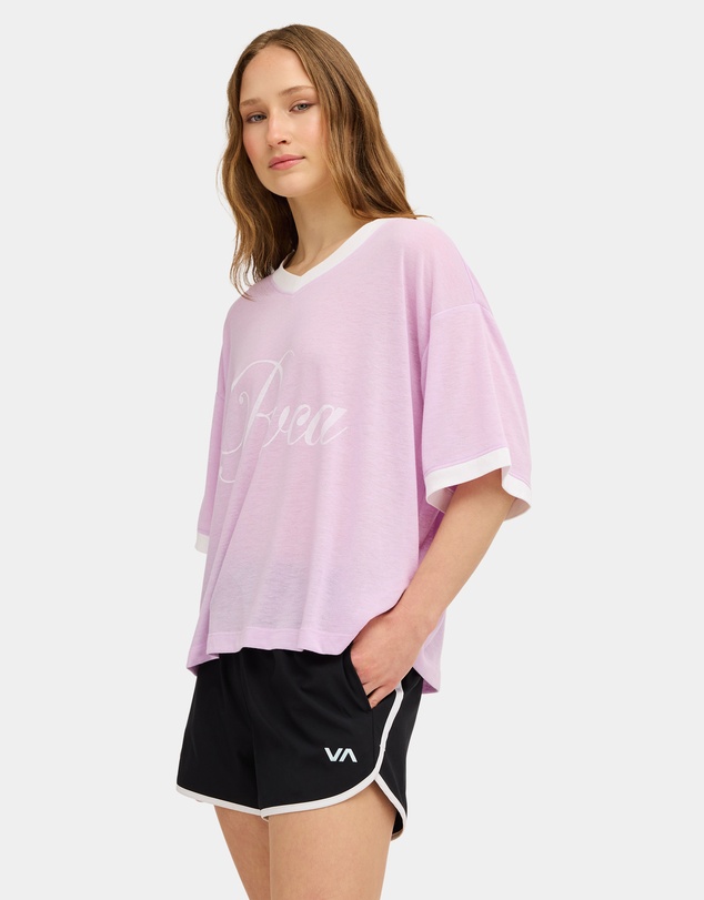 RVCA - Womens Frontline V-Neck T-Shirt
