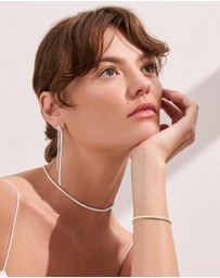 SAINT VALENTINE - Aspen Tennis Necklace - Silver