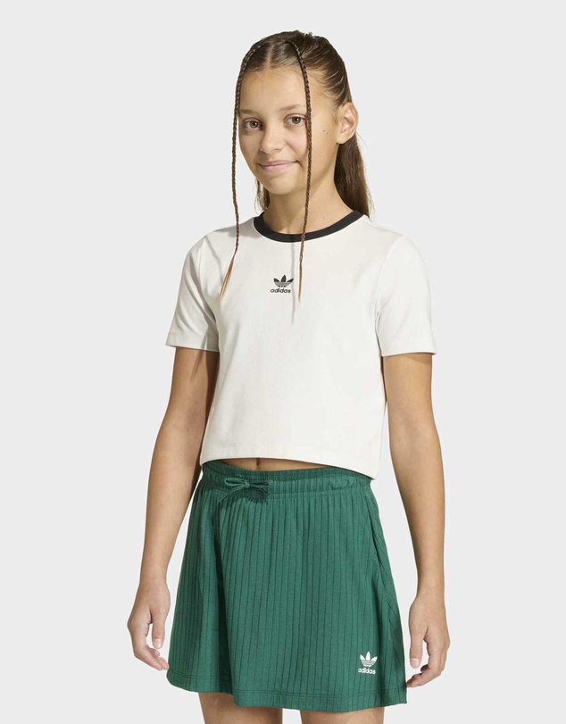 adidas Originals - Tight Mini Rib T-Shirt - Kids-Teens