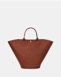 Longchamp - Épure Leather Tote Bag - XL