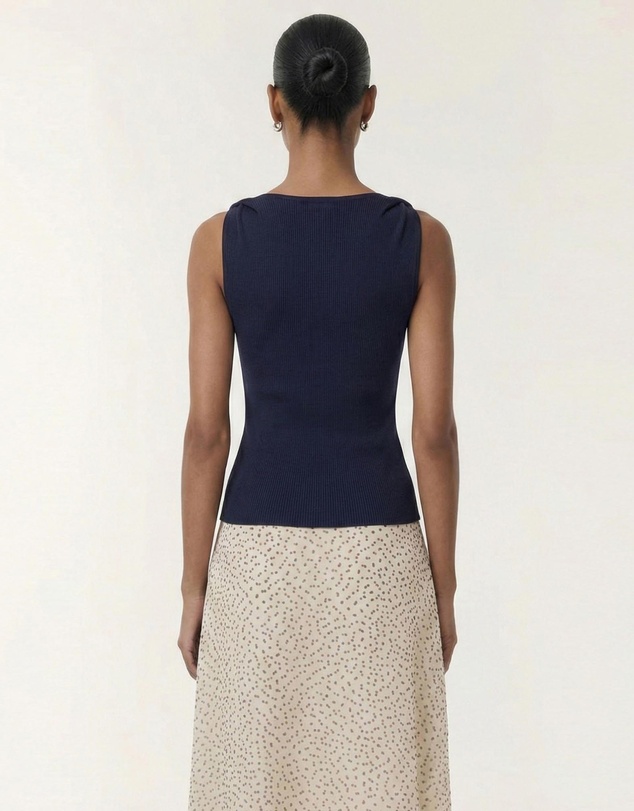 Staple the Label - Leno Twist Knit Tank