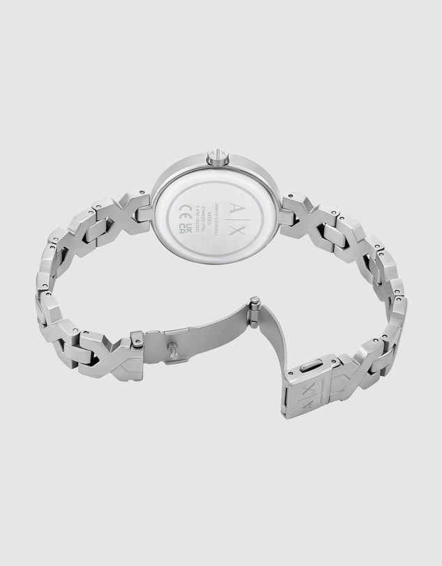 Armani Exchange - Silver Tone Analogue Watch