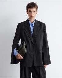 & Other Stories - Single-Breasted Wool Blazer
