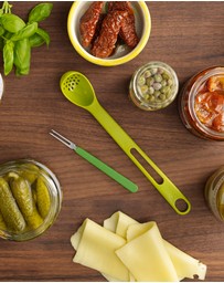 Joseph Joseph - Scoop&Pick™ 2-piece Antipasti Set - Green