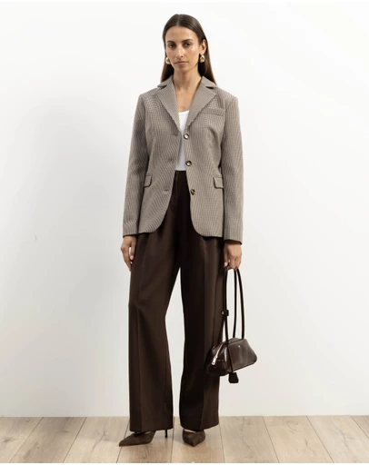 Atmos&Here - Serel Tailored Check Blazer
