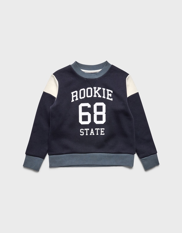 Academy Brand - Kids Contrast Crew Sweat