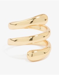 Lovisa - Gold Plated Triple Layer Twist Ring