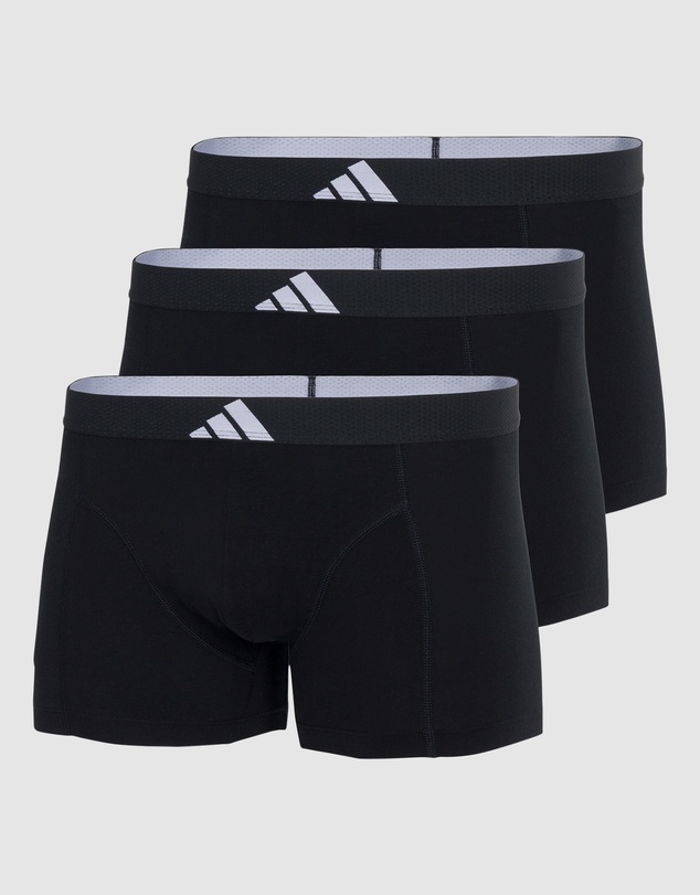 adidas Sportswear - 3 Pack Active Flex Cotton Body Trunk Underwear