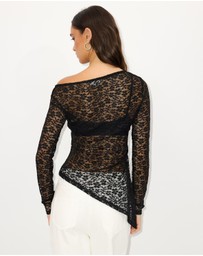 Dazie - Camilla Lace Top