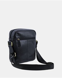 Pierre Cardin - Pierre Cardin Men's Leather Versatile Crossbody Bag