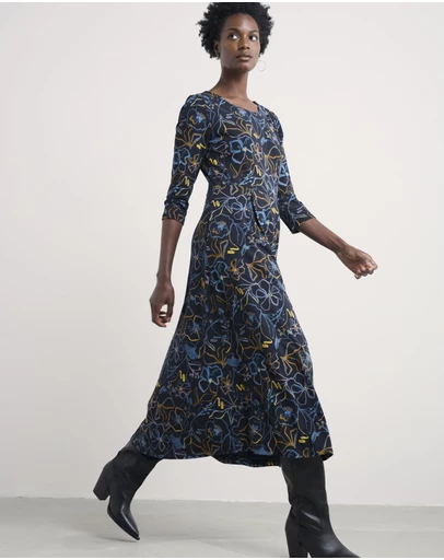 Seasalt - Seasalt Cornwall Navy Veronica Dress