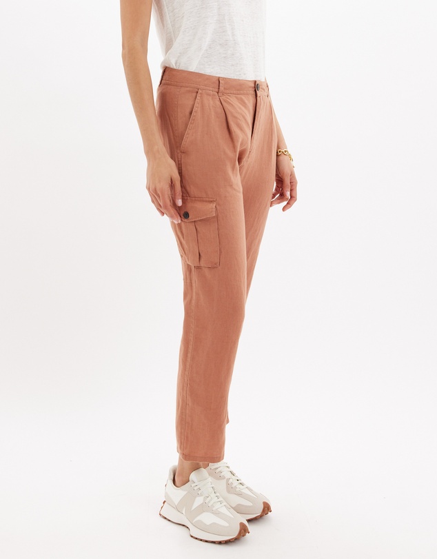 Amelius - Jordan Linen Tapered Pant
