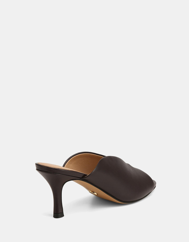 Wittner - Kimee Mid Sandals Plum Leather
