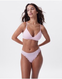 Bras N Things - NKD Lightly Lined Wirefree Bra - Pink