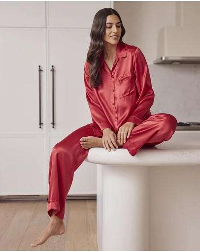 Papinelle - Audrey Washable Silk Full Length PJ