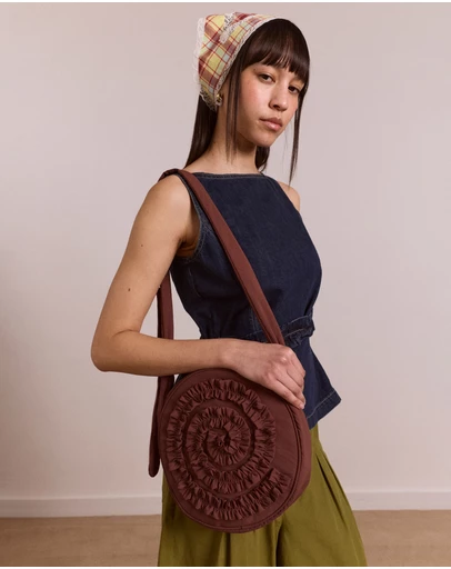 Damson Madder - Rae Circle Swirl Bag
