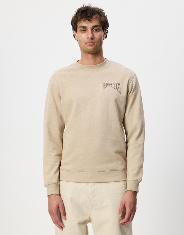 Scotch & Soda - Left Chest Logo Sweatshirt