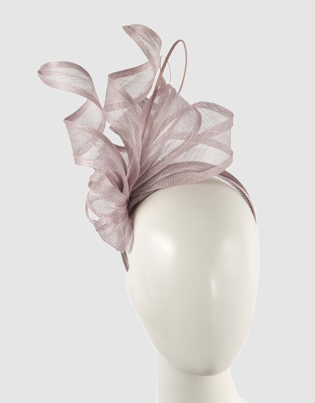 Max Alexander - Tall Lilac Sinamay Fascinator