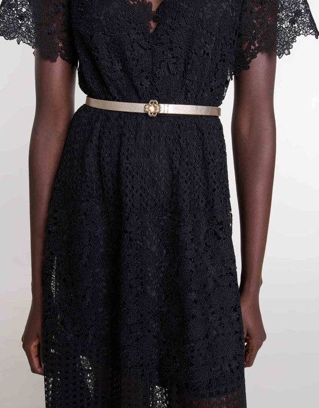 Maje - A Mini Moon Metal Belt