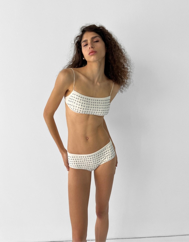 Ziah - Bandeau Studded Top