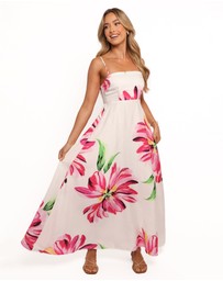 Petal & Pup - Verity Maxi Dress - Pink Floral