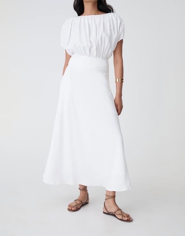 Forcast - Goulbury A-Line Midi Skirt