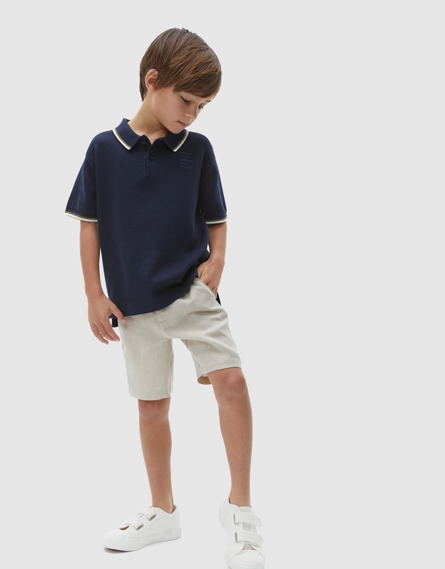 Seed Heritage - Knit Logo Polo