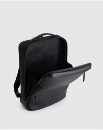 Evity - Theo Nylon/Leather Backpack