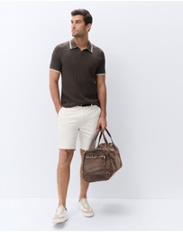 UNISON - Tipped Knit Polo