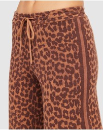 The Upside - Malawi Leopard Freya Knit Pants