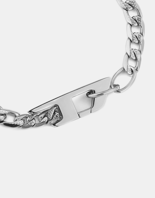 Diesel - Steel Silver Tone Bracelet