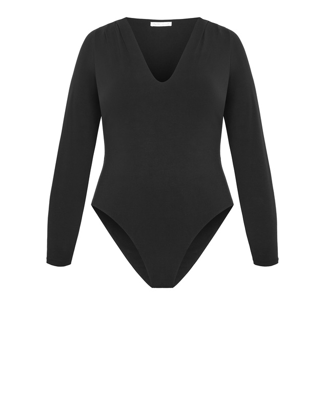 City Chic - Amelia Long Sleeve Bodysuit