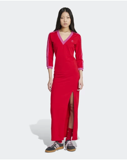 adidas Originals - Adicolor Classics 3-Stripes Maxi Dress Womens