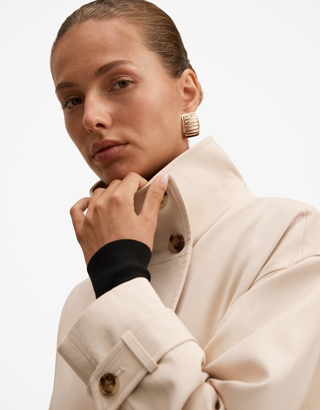 Forever New - Vanessa Funnel Neck Trench Coat