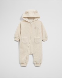 Country Road - Sherpa Hooded Jumpsuit