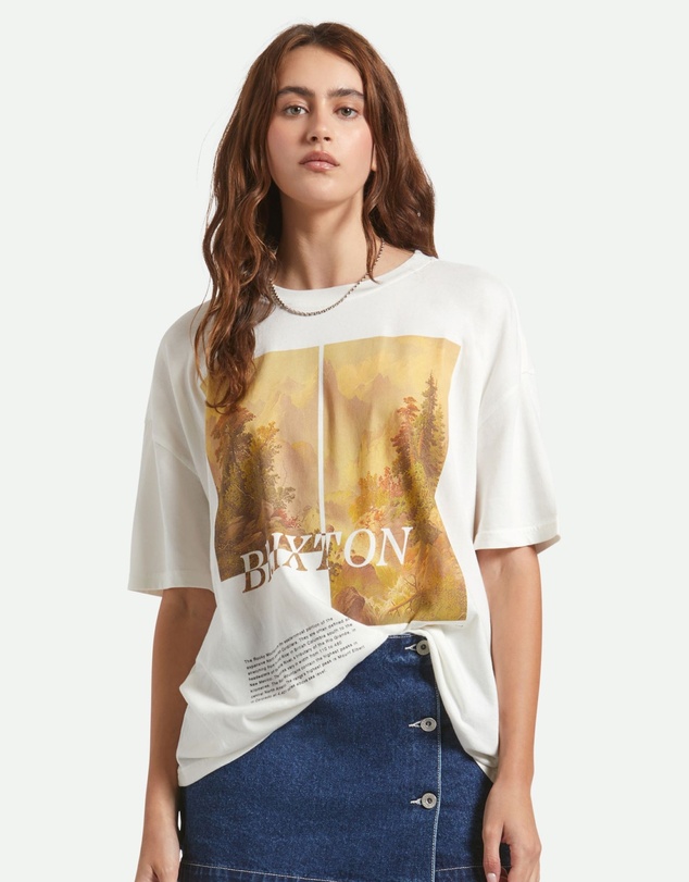 Brixton - Rocky Mountain Oversized Boyfriend Tee