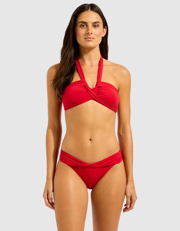 Seafolly - Seafolly Collective Twist Band Mini Hipster Bikini Bottom