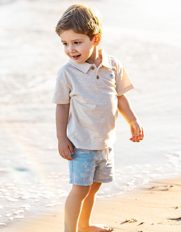 Fox & Finch - Surfs Up Linework Shorts - Kids