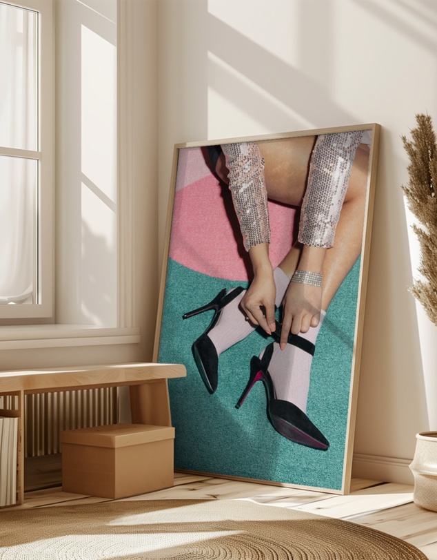 Olive et Oriel - Getting Ready Green III Art Print
